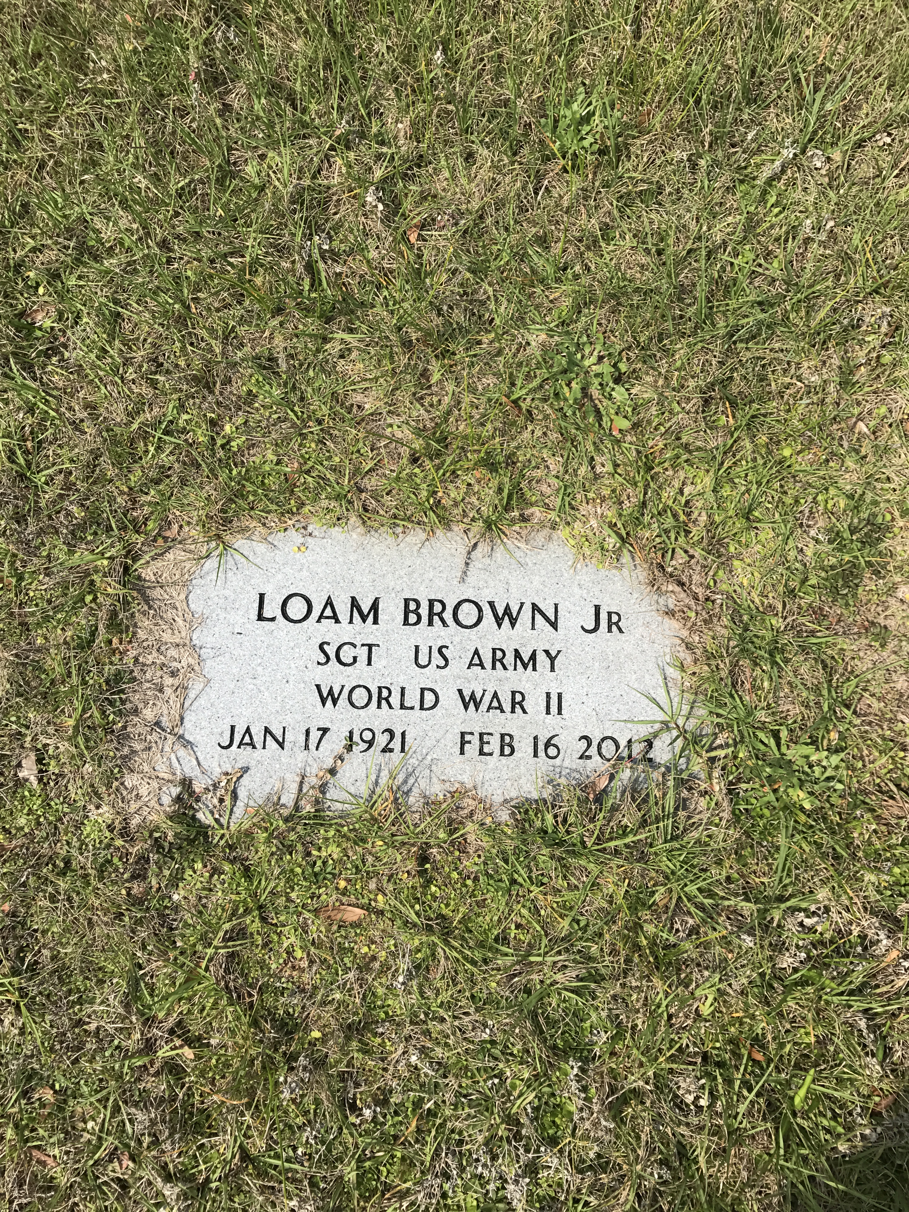 Loam Brown, Jr.